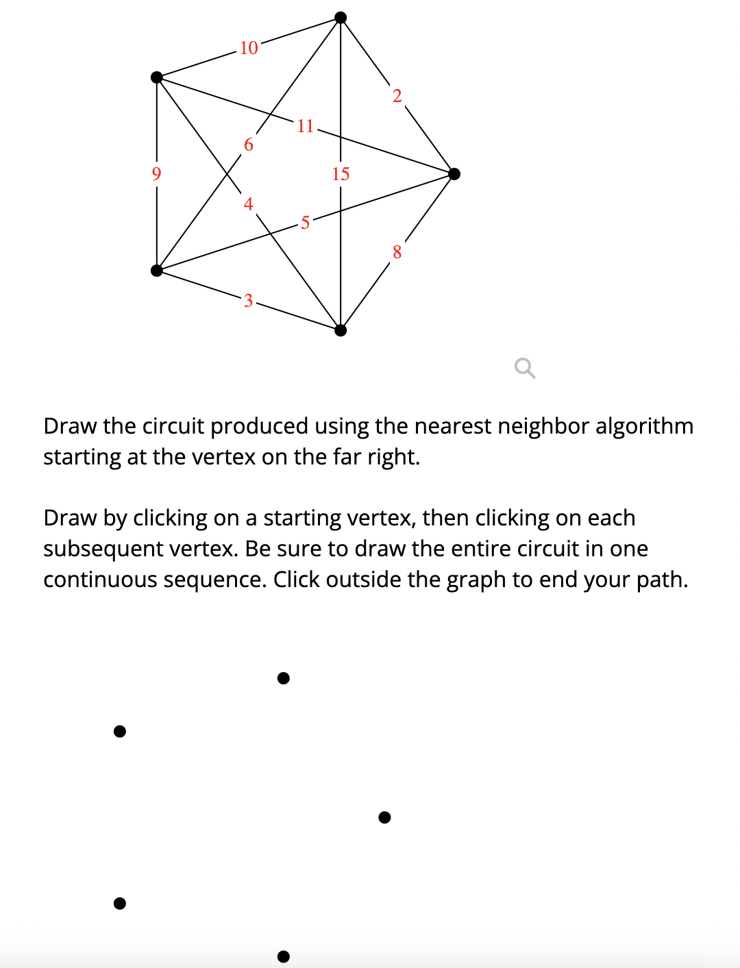 Draw the circuit produced using the nearest n | Solvely
